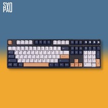 GMK 루디 키캡 PBT 체리 5면 염료승화 (128키)