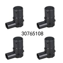 시동경보기4pcs 30765108 pdc 주차 센서 볼보 c70 s40 s60 s80 v50 v70 xc70 xc90 2.5 t 02-2015 30668099 30668100, 하얀
