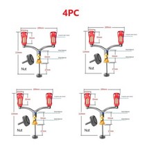 낚시 릴 금속 로커 암 핏 휠 그립 상품 스피닝 핸들 핏 1000 4000, 11.WHITE