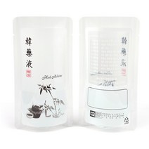 한약봉지/한약액파우치100매/스탠딩파우치