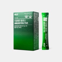 웰릿 이뮨베라 플러스 면역력 피부 장건강 7중 기능성 알로에 젤리 면역 다당체 420mg, 1박스, 14포