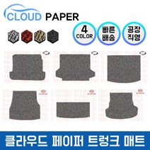 클라우드 코일트렁크매트 볼보 V60CC 크로스컨트리(D5) 19~, 트렁크매트, 블랙