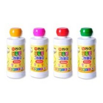 동아/물감 딩동댕 노랑병아리 200ml 낱색, 녹색