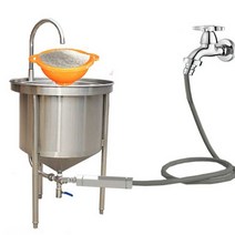 과일야채세척기 가정용 과일야채 살균세척기 채소세척, 펌프 없이 50kg