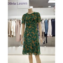 올리비아로렌 플라워 쉬폰 롱 원피스 VOC OAWM 5211