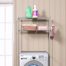 부강산업 가정용 실버메탈세탁기선반 다용도선반 국내생산, 쿠팡 본상품선택