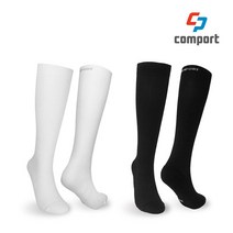 컴포트 풀삭스 업템포 스포츠양말 축구 사이클 마라톤 양말, 화이트