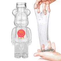 핑거스푼 스퀴시슬라임 물젤리 액괴 액체괴물 바스슬라임 촉감 장난감 목욕놀이 대용량, 엔젤