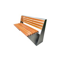 평의자 등벤치 버스정류장 원목나무의자 야외벤치, g. 스테인레스 PS플라스틱150x60x80