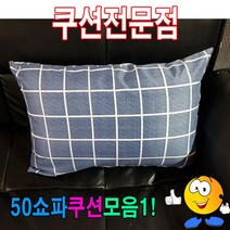 50쇼파쿠션모음1쇼파쿠션쿠션50cmX70cm카페거실업소, 스마일몰 7번