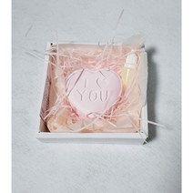 아이러브 석고방향제 답례품, 핑크레몬라벤더