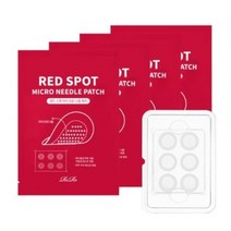 리르 레드 스팟 마이크로 니들 패치 6p, 24개, 6개입