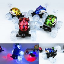 토이즈데이 묘기 익사이팅 LED 스턴트 RC카, 색상랜덤