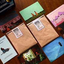 무비 영화 드로잉 일러스트 미니 엽서 팩 11장세트