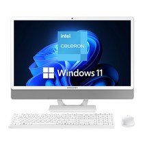 삼성 올인원PC 일체형PC DM530ADA-L15AH 24인치 데스크탑 삼성컴퓨터 윈도우정품 NVMe SSD 탑재, WIN 11 Pro