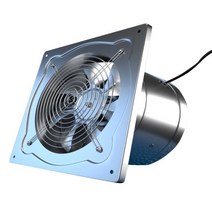 갤러리 창 환기 6/7/8inch 인라인 추출기 배기 팬 파이프 욕실 주방 벽 스테인레스 스틸 다락방 인공, AU, 03 8inch