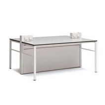 퍼시스 [본사직배송] 퍼시스 테이블 양면형 실험대 LAR128FD 오픈형, ECG