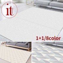 국산 놀이방매트 1+1 거실 층간소음 바닥 매트, 06.그레이(2장)