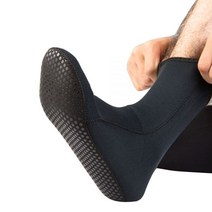 핀삭스 다이빙양말 핀양말 네오프렌 다이빙 스쿠버 다이빙 양말 서핑 수영 양말 수상 스포츠 스노클링 부츠 3mm, S