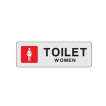 TOILET WOMEN 화장실안내판 아크릴사인 3202