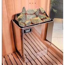 건식 사우나 스토브 히터 찜질방 방열기 증기 한증막, 3KW 외부 제어로(2-4m³에 적합)