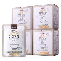 [맘스] 한우사골 무첨가 우리아이 안심곰탕(150g x 7P)아이 국 반찬, 한우사골곰탕맛, 1050g, 4box