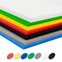 포맥스 45x60cm 1T/2T/3T/5T 백색 컬러 10매입 1박스, 블루M-420, 1T