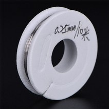 용접기 1PS/10meters 니크롬 와이어 직경 0.15mm-0.3mm 가열 저항 합금 원사, 02 0.25mm