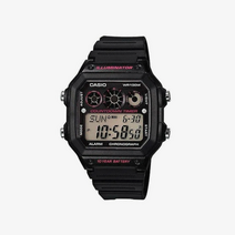 카시오 AE-1300WH-1A2 지샥 남자여자공용 학생 군대 전자 시계