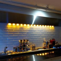 USB전원 모션센서 스위치 LED바 COB 슬림 면발광 50cm, 선택:레드LED