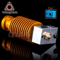 3D프린터 핫엔드 trianglelab 고품질 골드 방열판 hotend, 1sets 0.4 모든 금속