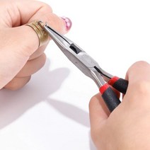 평집게 오링 반지 마스크줄 만들기 구자 9자말이 집게공예용집게 비즈공예도구 공예용펜치 마스크스트랩만들기 올챙이캡 누름볼 매듭팔찌만들기 비즈공구 니퍼 악세서리부자재