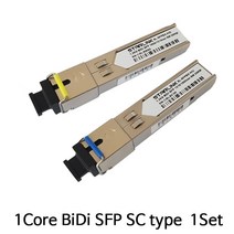 기가 1코어 SFP지빅모듈 1Core BIDI SFP 싱글(1세트), 상세페이지 참조