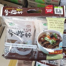 농민식품 도토리 묵사발 육수 318g x 5개입, Acorn Jelly Broth