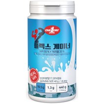 원데이뉴트리션 플렉스 게이너 분리유청단백질 16곡분말 단백질 헬스보충제, 440g, 1개, 440g