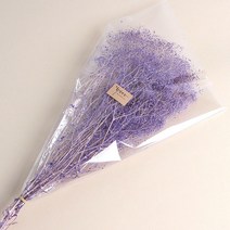 화연양화 프리저브드 안개꽃 한단 미니안개 꽃다발 드라이플라워, 10 퍼플