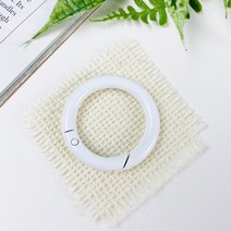 10컬러) 컬러 오픈키오링(내경25mm), 화이트