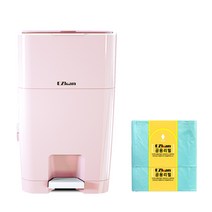 이지캔 기저귀 쓰레기통 27L + 2롤, 핑크
