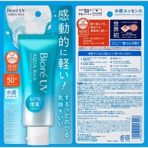 [우아컴퍼니] 비오레 UV 아쿠아리치 워터리 에센스 선크림70g 백탁없는 선크림, 70g, 1개