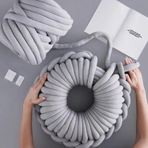 자이언트얀 500g 1kg 19색 빅얀 점보얀 패브릭얀암니팅 핸드니팅, 브라운-1kg