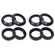 오토바이 호환 프론트 포크 댐퍼 오일 도장 및 먼지 커버 4xx11 4 부품 11, 4pcs Oil 4pcs Dust