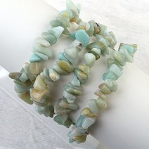 [5598-08]원석칩스 대 아마조나이트 1줄(약80cm)