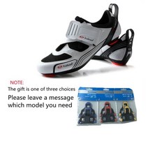 Tiebao Road Cycling Shoes Sapatilha Ciclismo 트라이 애슬론 남성 여성 SPD-SL 페달 Self-locking Breathable Bike Ri, White_44