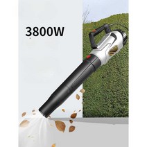 충전 송풍기 핸디 낙엽 제설 청소 블로워 마스터, 3800W 강력한 폭풍 기계 (30미터유선)