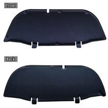 은박단열재 바닥 단열재 외벽 스티로폼 자동차 전면 엔진 후드 단열 코튼 패드 알루미늄 호일/폼 소재 매트, 02 Black