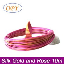 실크 PLA 필라멘트 3D 프린터 펜 1.75mm 1Kg 100g 10m 골드 실버 구리 듀얼 컬러 소재 릴 롤 인쇄 플라스틱110929, S 골드 로즈 10m