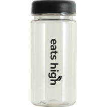 이츠하이 쉐이커 보틀 단백질 쉐이크통 휴대용 물병 350ml, 블랙