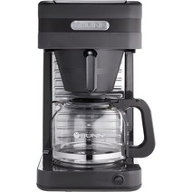 BUNN CSB2GD Speed Brew High Altitude 커피 메이커 10컵 다크 차콜 그레이, 02 레귤러