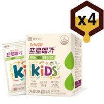 종근당 프로메가 짜먹는 식물성 오메가3 키즈 50ml x 30포 4박스