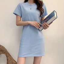 포디룩 (기장선택) 여름을부탁해 미니미디 면원피스